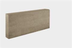 DITON Záhonový obrubník s rovnou hranou 50/5/20cm pískový